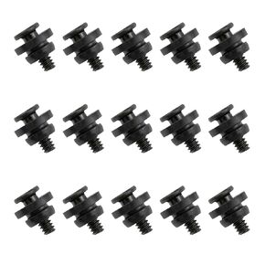 ZYAMY 15PCS Hard Drive Mounting Screws with Anti Vibration Rubber Washers Accessories for 3.5 inch Mechanical Hard Drive Fixing Screws for Solid State Drives and Hard Disk Drives