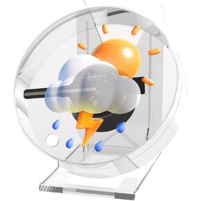Desktop Naked Eye Holographic 3D Projection Fan - Stereo LED Suspended Aerial Imaging Screen