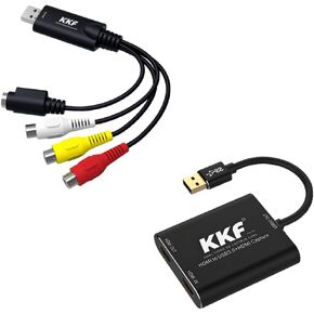 Kkf Video Capture Card with HDMI Capture Card