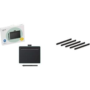 Wacom Intuos Small Bluetooth Graphics Drawing Tablet + Standard Nibs