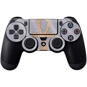 MightySkins Glossy Glitter Skin for Sony PS4 Controller - Ankh | Protective, Durable High-Gloss Glitter Finish | Easy to Apply, Remove, and Change Styles | Made in The USA