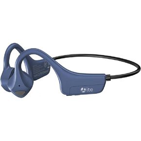 Bluetooth Headset with Microphone, Open Ear Headphones with Mic, Noise Cancelling Multipoint Connect Bluetooth 5.0 Earphones, Sweatproof Wireless Headphone for Work, Driving, Meeting