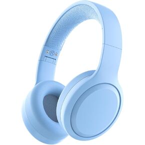 Kids Bluetooth Headphones,Foldable On Ear Wireless Headphone,Stereo Sound with MIC,10H Playtime,Bluetooth 5.1,Kids Wireless Headphones Over Ear for Kid Adult School Online Class (Black)
