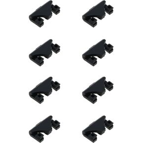 مقلاة الهواء المطاط المصد Dgzzi 8pcs ترقية أقدام مطاطية للمحافظين مقلاة الهواء ، وعلامات التبويب المطاط ، وعلامات السيليكون ، ونصائح المطاط ، وقطع السيليكون للمحافظ