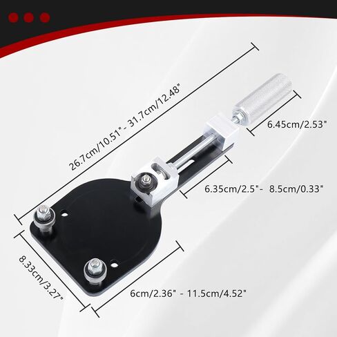 قاطع فلتر الزيت 66490 أداة قطع فلتر الزيت لنطاق قطع الفلتر 1-3/4 بوصة إلى 5-3/4 بوصة أسود in Kuwait