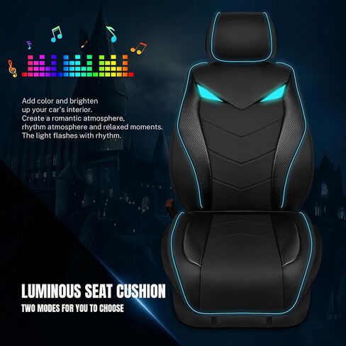 سجادات سيارة مطاطية خفيفة LED من CAR PASS، سجادة أرضية للطبق العميق شديدة التحمل مناسبة لجميع الأحوال الجوية، مجموعة كاملة من الأمام والخلف مضادة للانزلاق ثلاثية الأبعاد مقاومة للماء وتقليم عالمي لبطانة السيارات، سيدان، سيارات الدفع الرباعي، شاحنة، أضواء  in Kuwait