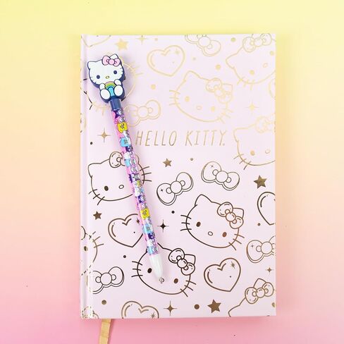 Hello Kitty and Friends Agenda, 70 Pages, Hardcover Planner, Hello Kitty & Kuromi Stickers, Sanrio Stuff, Cute School Supplies, Cute Stationery, Hello Kitty School Supplies, Sanrio Accessories in Saudi Arabia