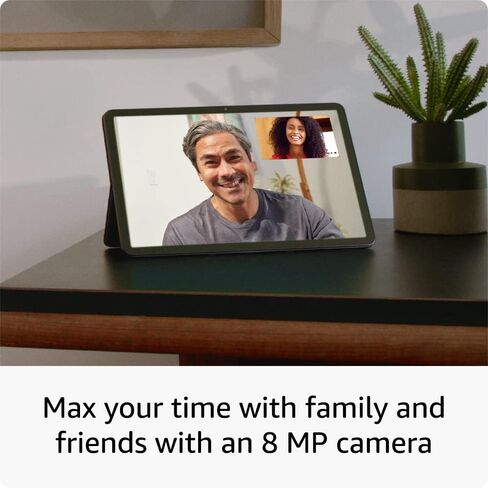 حزمة إنتاجية Amazon Fire Max 11 مع حالة لوحة المفاتيح ، قلم القلم ، معالج ثماني النواة ، ذاكرة الوصول العشوائي 4 جيجابايت لفعل المزيد طوال يومك ، 64 جيجابايت ، رمادي ، بدون إعلانات شاشة القفل in Saudi Arabia