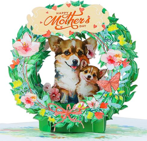 FaCraft 3D Pop Up Mothers Day Card - Happy Mothers Day Flower Pop Up Gift Greeting Card with Envelope with Blank Insert for Best Mom Women Wife Daughter Grandma in Kuwait