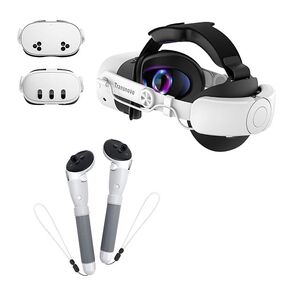 Transnovo Battery Head Strap 10000mah for Meta Oculus Quest 3 and Quest 3S ، Gorilla Tag Long Arms for Oculus Quest 3 and Quest 3S