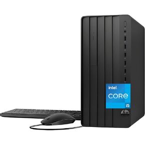 HP Pro 290 G9 Tower Desktop Business Computer, Intel Core i5-12400 Processor (Up to 4.40GHz), 64GB DDR5 RAM, 2TB PCIe SSD, DVD-RW, Wi-Fi, HDMI, VGA, Wire Keyboard & Mouse, Windows 11 Pro