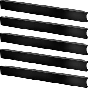 Dunzy 20 Pcs 1u Blank Panel 1u Rack Blank Disassembled Plastic Mount Blanking Panel for 19 Inch Server Rack Cabinet or Enclosure, Black