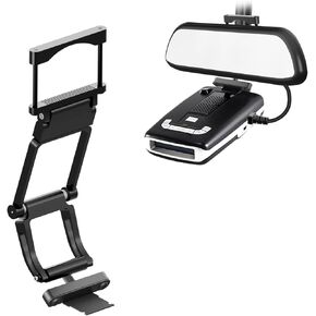 Aluminum Rearview Mirror Radar Detector Mount, Compatible with Escort MAX, MAX2, 2015-2019 MAX 360 Radar Detectors