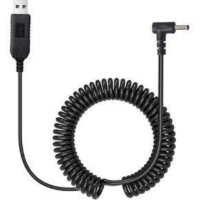 USB to DC3.5 Plug Power Cable for Radar Detectors, 8.2FT 5V-12V USB Power Cable Compatibility with Cobra RAD 480i, 350, 380, Uniden DFR1,3,5 Series, Whistler, & Radenso Pro M Radar Detectors