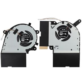 New CPU+GPU Cooling Fan (DC 12V) Replacement for ASUS ROG Strix G531 G731 G531G G531GT G531GU G531GD G531GV G531GW G512LV G532LWS G731G G731GV G731GW Series DFSCK22115181L FMMU DFSDK22105182L FMMT