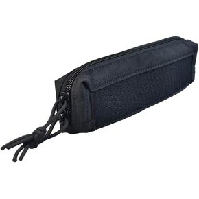 Two-Way Zipper Extra Zipper Expansion Full Top Zipper Insert Hook and Loop Pocket Accessories for MK3 / MK4 Zippers 8.5" Length
