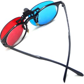 Othmro 3Pcs Durable 3D Style Glasses 3D Viewing Glasses 3D Movie Game Glasses Red-Blue 3D Glasses Plastic Frame Black Resin Lens for 3D TV Cinema Films DVD Viewing Home Movies