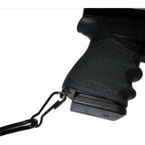 Safety Cord Attachment Grip Plug for Glock | Aluminum & Lightweight | Keeps Glock Clean | Easy Installation | Superior Comfort | Premium Glock Parts | ONLY Compatible with Glock 43x/48