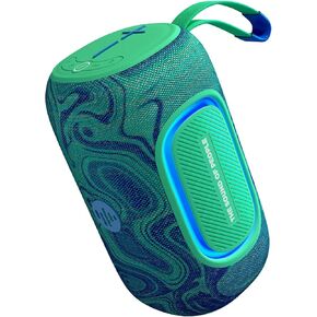 Stromberg - Burst Mini Portable Bluetooth Speaker, 20W Power, 10-Hour Playtime, Waterproof Dustproof - Gray