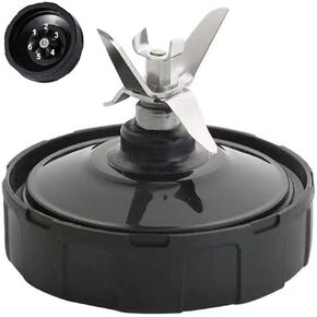 6 زعانف نينجا شفرات الخلاط قطع غيار 4 بوصة قطرها متوافقة مع Nutri Ninja Auto IQ BL454-70 BL455-70 BL480 BL480-70 BL481-70 BL482-70 المزيد