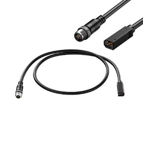 Ethernet Cable for Humminbird Fish Finders 720074-1 AS EC QDE for Humminbird Helix 15, 12, 10, 9, 8 & 7 G2N, G3N, G4N Models, 5-Pin to 8-Pin, 1.6FT
