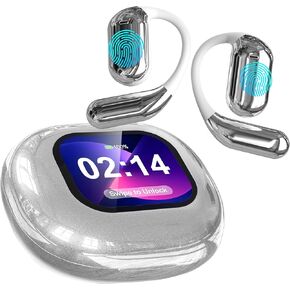 AI Translator Earbuds Real-time Language Translation Earphone 3-in-1 Translating Earbuds with 144 Languages & Accents, 16 Additional App Features fit iOS and Android for Travel and Business - Grey