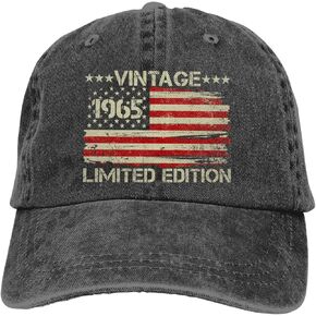 60th Birthday Gifts for Men Women Vintage 1965 Hat Cool 60th Birthday Gifts