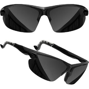 grinderPUNCH Tactical Shooting Glasses Military Grade Ballistic Impact Protection 100% UV Protective Lenses ANSI Z87 Safety Glasses with Scratch Resistant Coating and Anti Fog