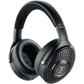Focal Bathys Over Ear HiFi Bluetooth Wireless Headphones with Active Noise Cancelation (Black Stealth)
