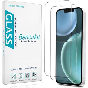 (2 Pack) Tempered Glass for iPhone 16e (2025) 6.1 Inch Screen Protector, Anti Scratch, Bubble Free