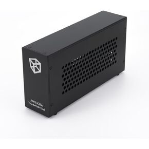 Thunderbolt 3 to PCIe Card Dock with one PCIe 3.0 x16 Slot, 60W Power Supply, External Enclosure for PCIe Card for Laptop/Desktop, Aluminum Alloy Housing (TD1s)