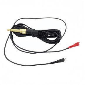 Replacement Lightweight 2 Meters Audio Cables for Sennheiser HD25 HD560 HD540 HD430 HD250 Headphones Extension Cord with 6.35mm Adapter (Straight Cable)