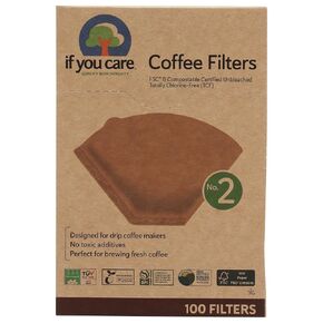 IF YOU CARE No. 2 Coffee Filters, 100 CT