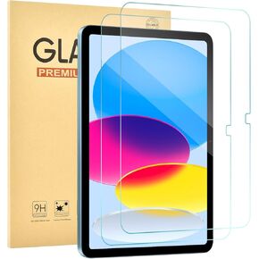 2 Pack Screen Protector for iPad 11th A16 2025 [11 Inch],iPad 10th Generation [10.9 inch] 2022,9H Hardness Tempered Glass Film for iPad 11/10th,Case Friendly,Touch Sensitive,Anti-Scratch（Clear）