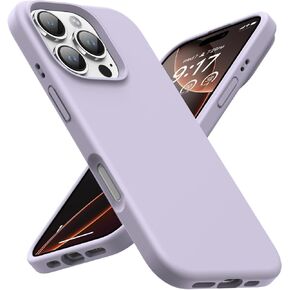 OUXUL مصمم لحالة iPhone 16 ، علبة الهاتف الواقية للسيليكون السائل الصدمي مع غطاء الهاتف الناعم الناعم لبطانة الألياف الدقيقة الفائق حماية 6.1 بوصة (أسود)