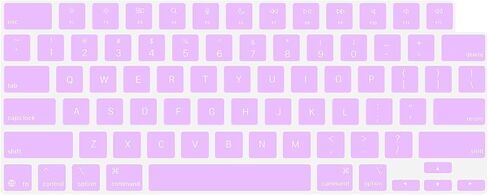 MOSISO Keyboard Cover Skin Compatible with MacBook Air 13.6 inch 2025 M4 A3240/Air 15 inch M4 A3241, Beige in Kuwait