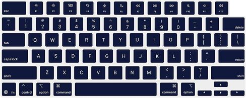 MOSISO Keyboard Cover Skin Compatible with MacBook Air 13.6 inch 2025 M4 A3240/Air 15 inch M4 A3241, Beige in Kuwait