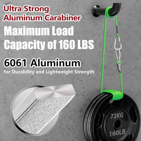 Sprookber 2 "Carabiner Small Clip ، D Ring Caribeener ، SPRING SNAP HOOK لـ Keychain Multipurpose ، مجموعة من 20 in Kuwait