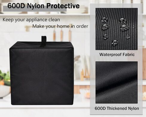 Air Fryer Cover for COSORI 6-Qt Air Fryer, Heavy Duty Heat-Resistant Waterproof Dust Cover Protective Air Fryer Lid Compatible for COSORI 9-in-1 Compact & Large 6-Qt Air Fryer CAF-DC601 in Saudi Arabia