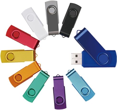 2 Pack 8GB USB Flash Drive ، Black in Kuwait