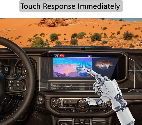For 2025 Toyota Sienna (XLE/XSE/Limited/Platinum/Woodland Edition) 12.3-Inch Tempered Glass Screen protector Touchscreen 9H Anti-Scratch High Clear in Kuwait