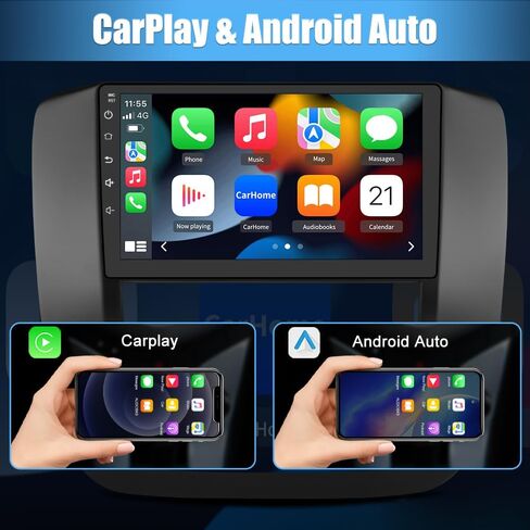 راديو سيارة AWESAFE 2GB+32GB Android 13 لسيارة GMC Yukon شيفروليه تشيفي سيلفرادو تاهو سوبربان 2007-2012 مع وحدة رأس لاسلكية Carplay Android Auto 9 بوصة in Kuwait