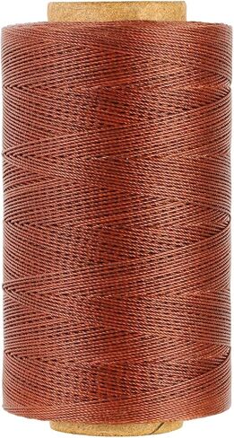 Thin Wax Polyester Thread, 0.45mm, 547 Yards, 3 Ply Round Waxed Cord Strings for Sewing, Beading, Binding, Micro Braiding, Fine Leather Craft and Micro Macrame Jewelry - Gray in Saudi Arabia