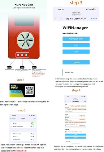 Nerdminer 200GH/s Crypto Bitcoin Miner Machine, Solo Miner 7W Mini Bit Coin Asic Miner Win 3.125 BTC 2.4G WiFi Connection with USB-C Cable Orange in Saudi Arabia