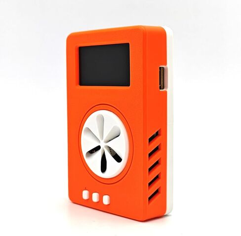 Nerdminer 200GH/s Crypto Bitcoin Miner Machine, Solo Miner 7W Mini Bit Coin Asic Miner Win 3.125 BTC 2.4G WiFi Connection with USB-C Cable Orange in Saudi Arabia