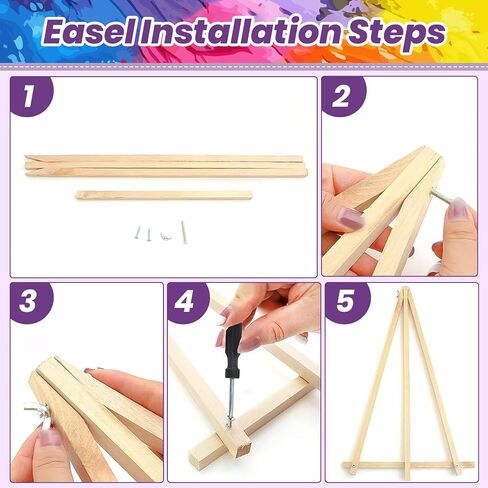 HEIBAGO DIY Paint by Numbers Kit for Adults 12"x16" Framed Canvas&Wooden Easel, Acrylic Paint by Numbers Kits for Adults Beginner, Seaside Daisy Drawing Arts and Crafts for Home Wall Decor in Saudi Arabia