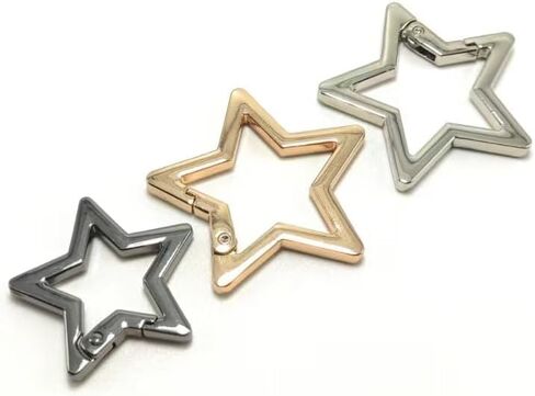 Star Carabiner, Star Shaped Stainless Steel Keychain Clip, Carabiner Snap Hook Holder, Hook Clip Key Holder Carabiner in Saudi Arabia