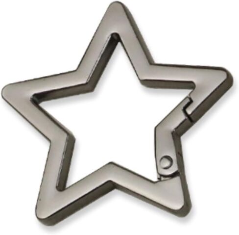 Star Carabiner, Star Shaped Stainless Steel Keychain Clip, Carabiner Snap Hook Holder, Hook Clip Key Holder Carabiner in Saudi Arabia