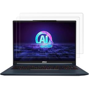 YINOVEEN 2 Pack 16 inch Anti Glare Screen Protector For MSI Stealth 16 AI Studio/Pulse 16 AI/Vector 16 HX/Sword 16 HX/Crosshair 16 HX/Stealth 16 Studio Laptop, Reduce Eyes Strain Filter