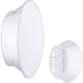 Neewer Folding White Light Box Diffuser Compatible with Neewer 480/660/530 LED Lighting Panels, Opening 29 x 29 cm with Strap Clip and Carry Bag for Video Shooting